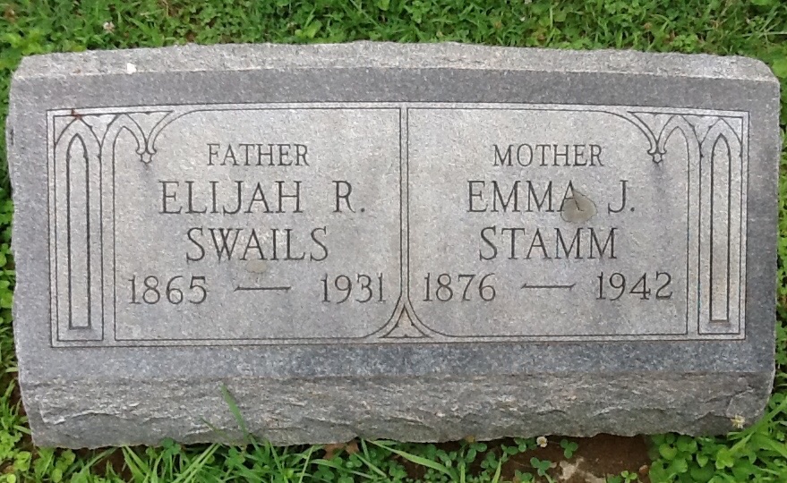 Elijah Swails Headstone